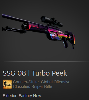TunasGiveaways's tweet photo. 💎CSGO SKIN GIVEAWAY💎

🍀SSG - Turbo Peek (FN)🍀

To Enter:
- Follow @TunaFPS and @TunasGiveaways 
- RT this tweet
- Tag 2 friends

🎲ROLLS IN 7 DAYS🎲 https://t.co/OMNjtRqrX4