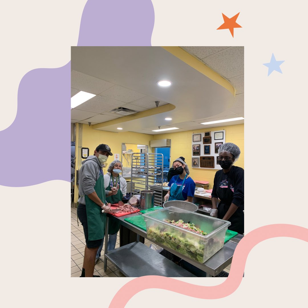 NHS is proud of their work at the #soupkitchen for these past two weekends and looks forward to working together in the future!