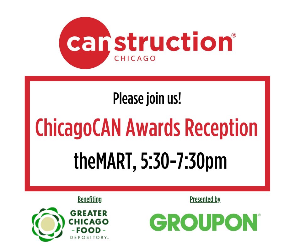 Canstruction Chicago tweet media