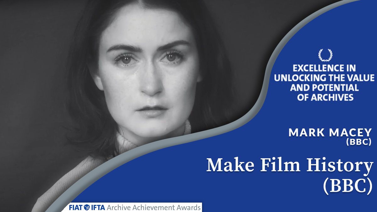 FIAT/IFTA (@fiat_ifta) on Twitter photo 🏆 Congratulations to the 2021 Excellence in Unlocking the Value and Potential of Archives Award winner:
Make Film History (BBC) | Mark Macey (<a href="/BBCArchive/">BBC Archive</a>)
🔗 Learn more about the project: fiatifta.org/index.php/make…
#FIATIFTA2021 #Awards 🏆 Congratulations to the 2021 Excellence in Unlocking the Value and Potential of Archives Award winner:
Make Film History (BBC) | Mark Macey (<a href="/BBCArchive/">BBC Archive</a>)
🔗 Learn more about the project: fiatifta.org/index.php/make…
#FIATIFTA2021 #Awards