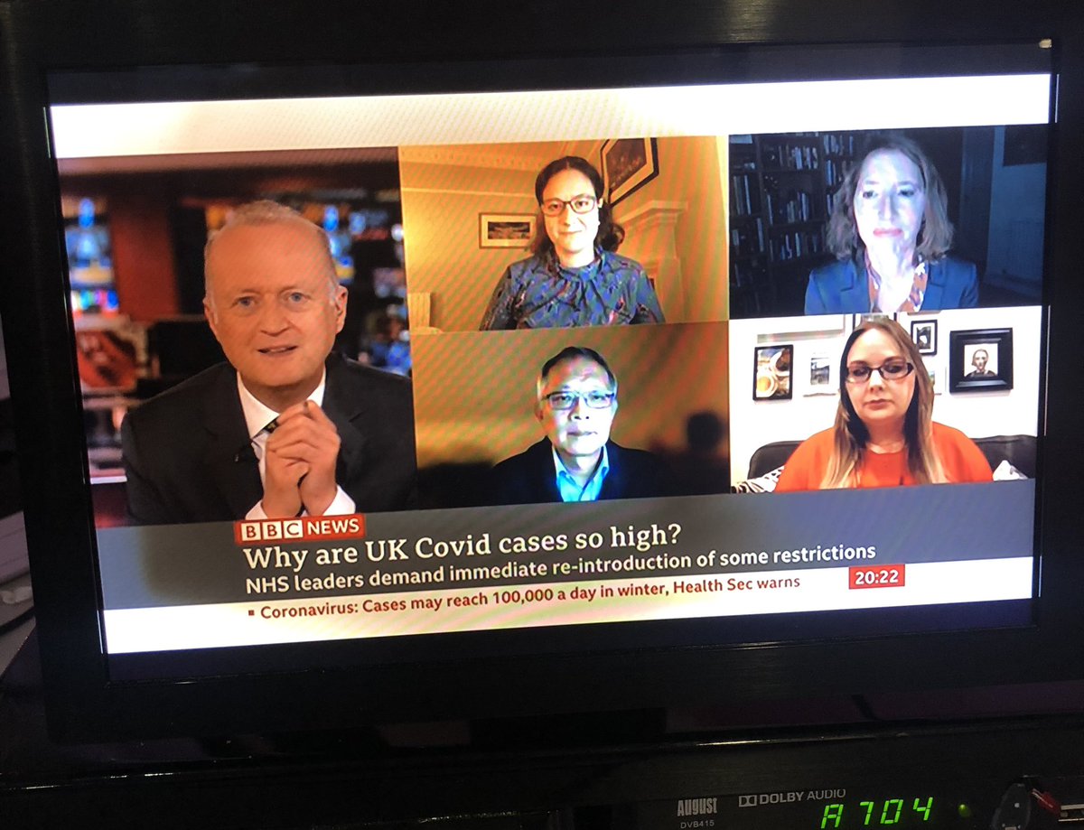 MarvinNadalutti's tweet photo. With Covid-19 cases on the rise in the UK, here on the @BBCNews Channel we ask experts about the current situation in each nation. Co-prod: @MilesJPEmmanuel https://t.co/v3EO6vpofy