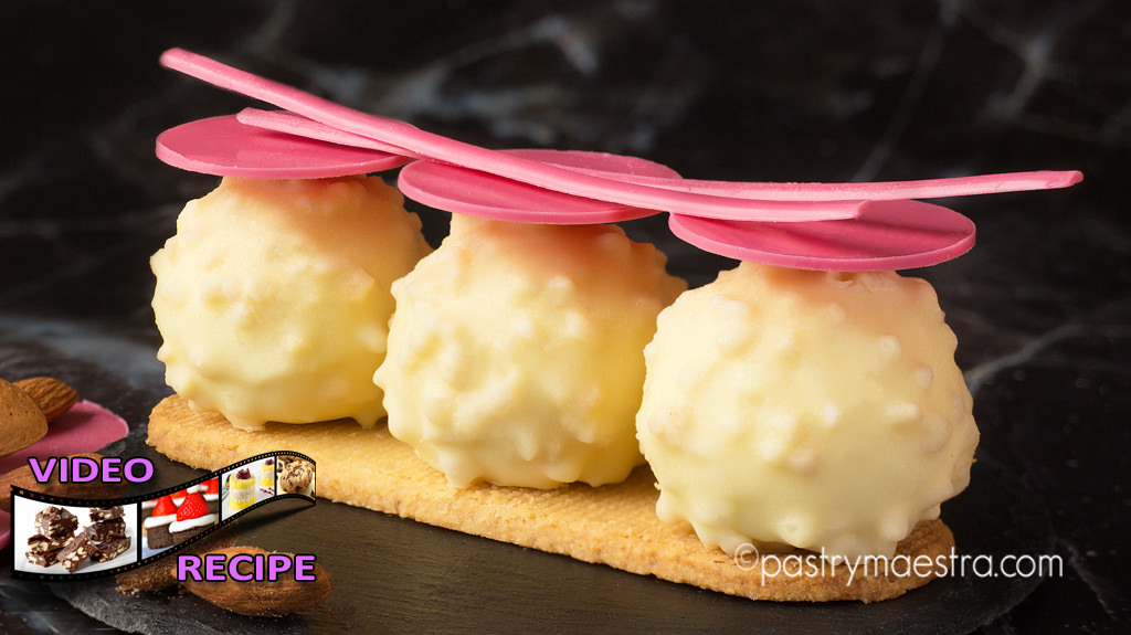 PastryMaestra's tweet photo. New video!
Strawberry and Coconut Spheres 🍓🥥
The link to the recipe is in the video description!
https://t.co/XIFTPqKH22
#pastrymaestra #sweetnessishappines #entremet https://t.co/hcUwyC1YCT