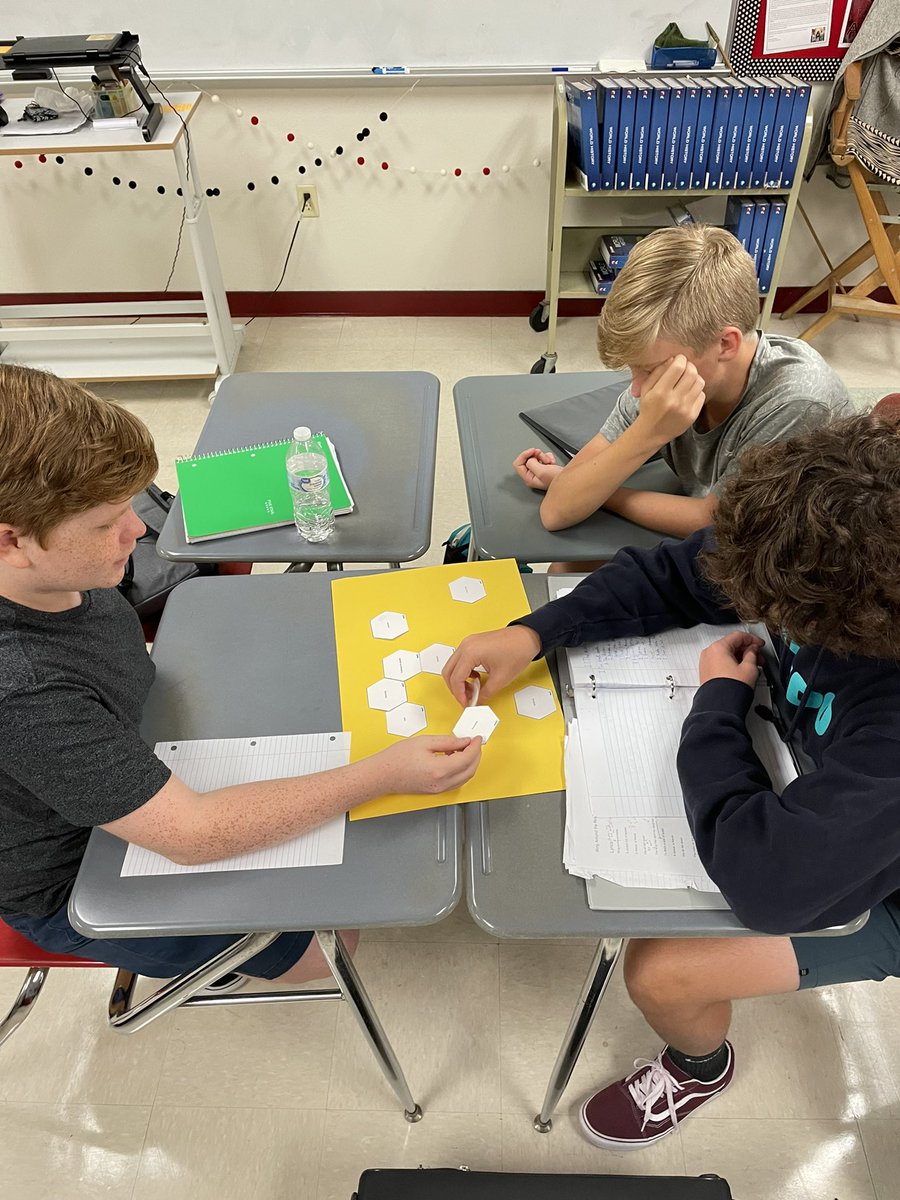 histteacherlady's tweet image. Collaborating today to create and document Hex Connections in World History #VBHS @SteamVbhs