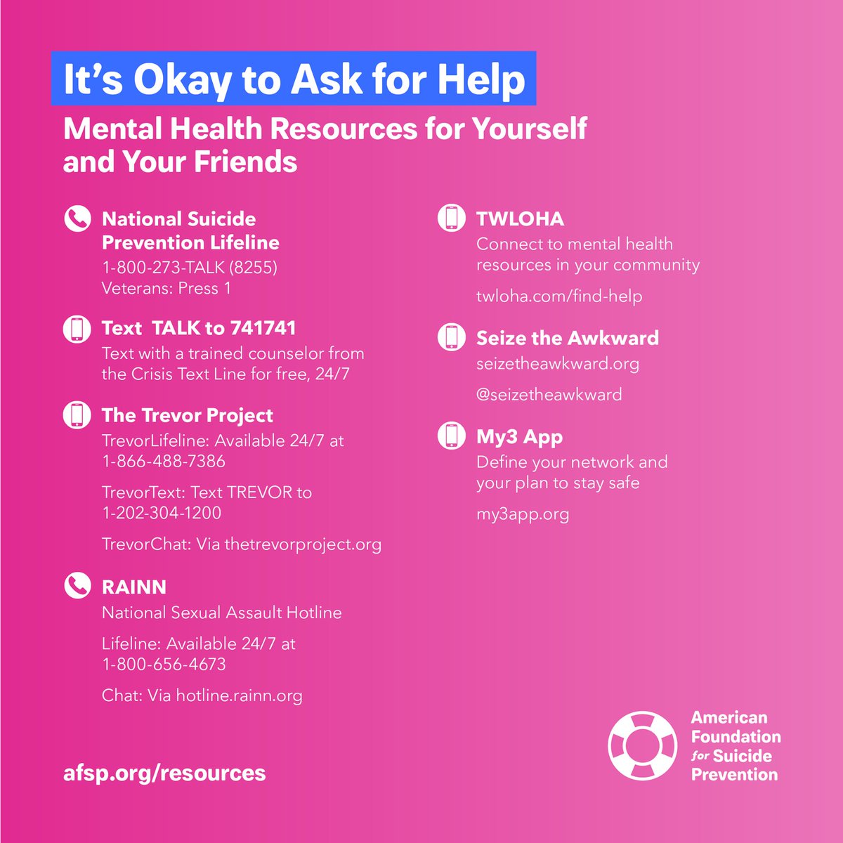 AFSP Nevada tweet media