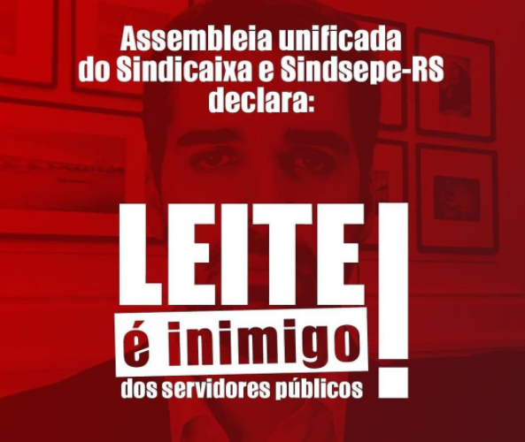 sindsepers's tweet photo. CHEGA DE MENTIRAS, DE ARROCHO E DE INJUSTIÇAS!

Inimigo dos servidores e das servidoras. Exterminador das empresas e dos serviços públicos. O que o Governo @EduardoLeite_ está deixando para os gaúchos e gaúchas é um rastro de destruição. https://t.co/IxL7HgBzzu