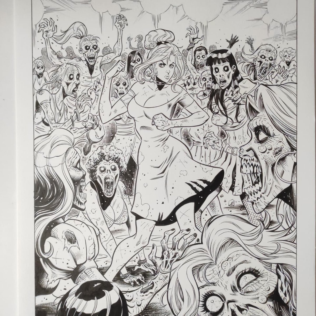 JordiTarragona6's tweet photo. OUT TODAY! GRIMM SPOTLIGHT: CINDERELLA VS ZOMBIES !! WRITER; #dave_franchini , cover: #IgorVitorino , art: @JordiTarragona6 ๐, color; #jorgecortes letters: @TaylorEspo @Zenescope #zenoscope #cinderella #gore #zombies https://t.co/cMGROPrOzF
