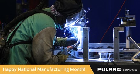 FairchildEquip's tweet image. The passion &amp;amp; experience of Polaris Commercial&apos;s workforce are why you can count on them to deliver top-quality vehicles. Did you know the average manufacturing tenure at Polaris Commercial is 7 years, but the record tenure is over 50 years!?#manufacturingmonth #polariscommercial