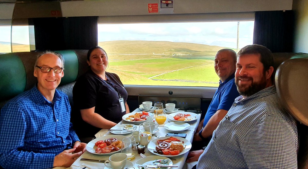 SettleCarlisle's tweet photo. @_DiningCar on the @CharterRail #staycationexpress returning to service next week with full dining including #clubcar on #thesundowner service 1718 Skipton to Appleby https://t.co/gBa0I3Tf0H