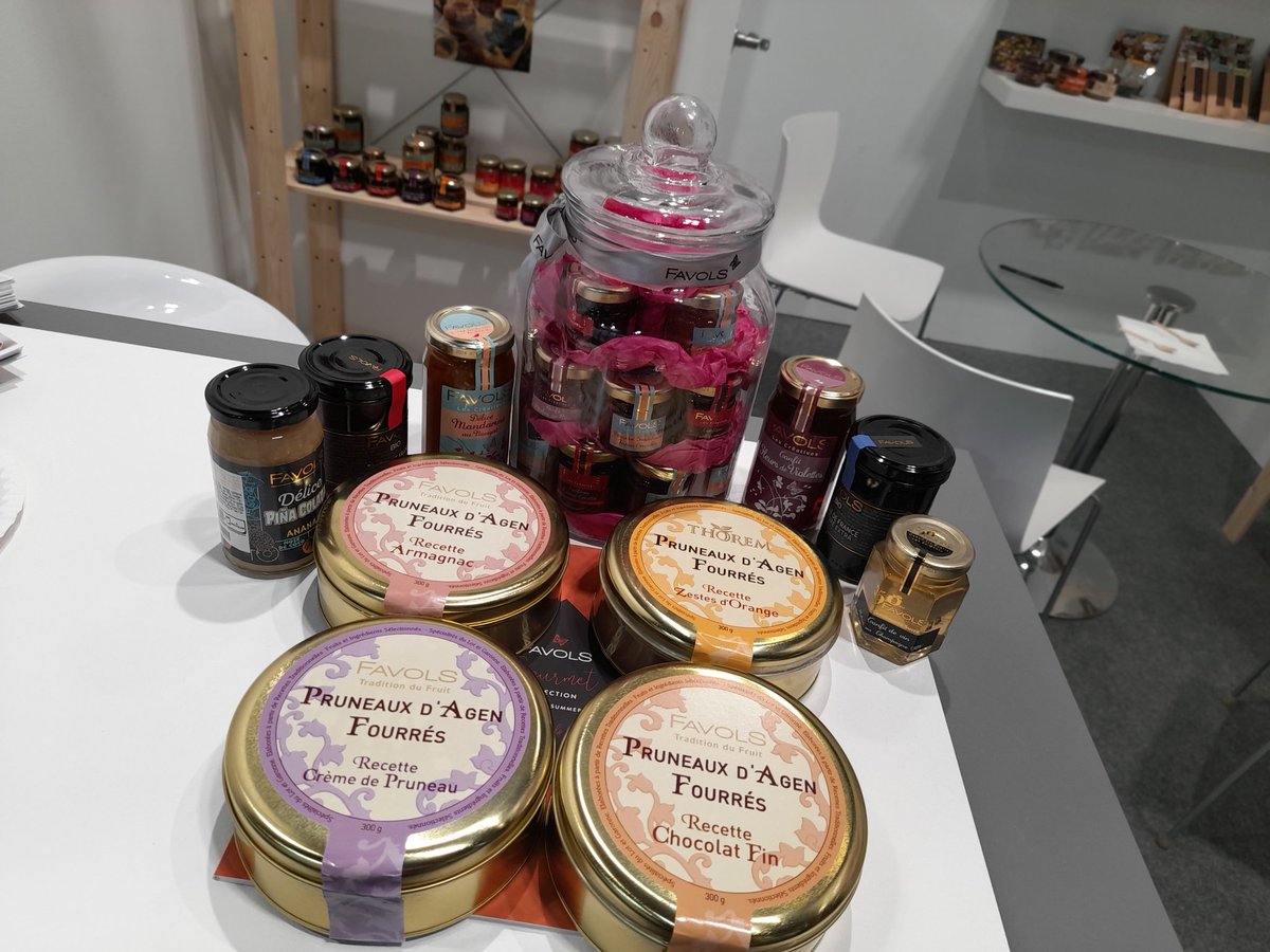 MadriduserF's tweet photo. #Favols - Naturgie is a gourmet firm specializing in marmelade, chutney and sauces made from fresh organic fruit, from #France. Their stuffed prunes are unique. @france_espagne @SalonGourmets #SG21 #foodies https://t.co/BNfYbokWFa