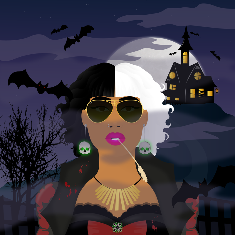AromatEth's tweet photo. @worldofwomennft #HallWoWeen https://t.co/gb6vk1nPTo
