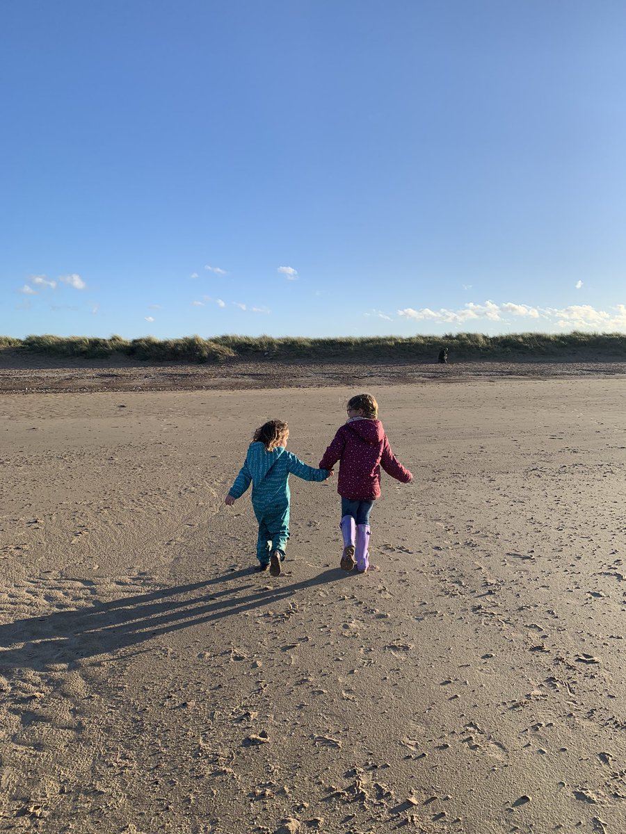 In our happy place and trying to keep up 🤪 #NorthNorfolk