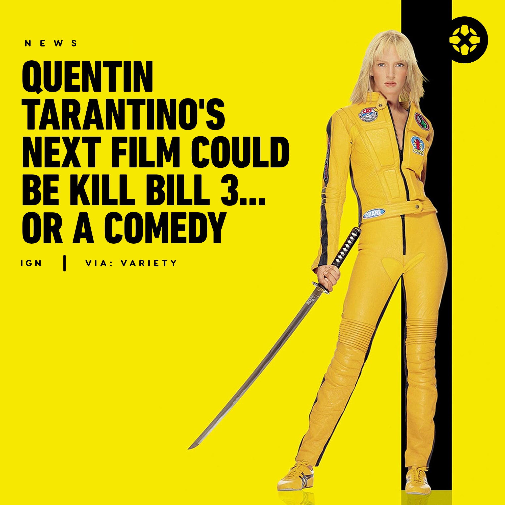 Quentin Tarantino: Kill Bill 3 May Be Next Film, Wants to Make Comedy