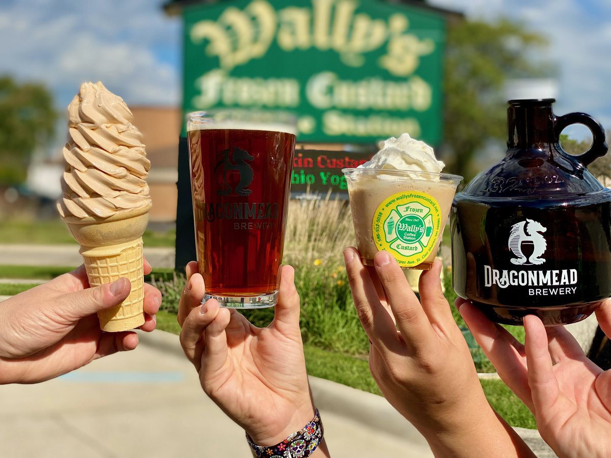 Wallys_custard's tweet photo. Wally’s &amp; Dragon’s Landing has teamed up to create DEVIL’S KNIGHT PUMPKIN ALE CUSTARD! Only available at Dragon’s Landing (St Clair Shores &amp; Warren location).     #WallysFrozenCustard #Michigan 
#Dragonmead #Beer #Beers #CraftBeer #Beerstagram #BeerGeek #BeerSnob #InstaBeer https://t.co/lFcOIW8E0B