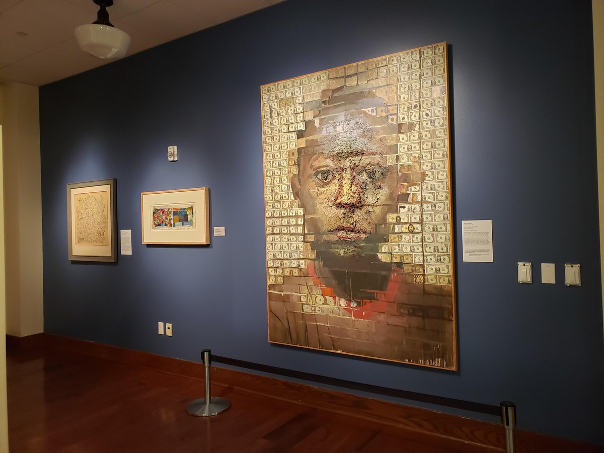 houstonlibrary's tweet photo. Spanning over six decades of cultural production, our African American Artists in Texas exhibition can be seen at the African American Library at the Gregory School. Visit us today to view this amazing artwork! #GregorySchool #ArtinHouston #ILoveHPL https://t.co/gKcY8YOBUO