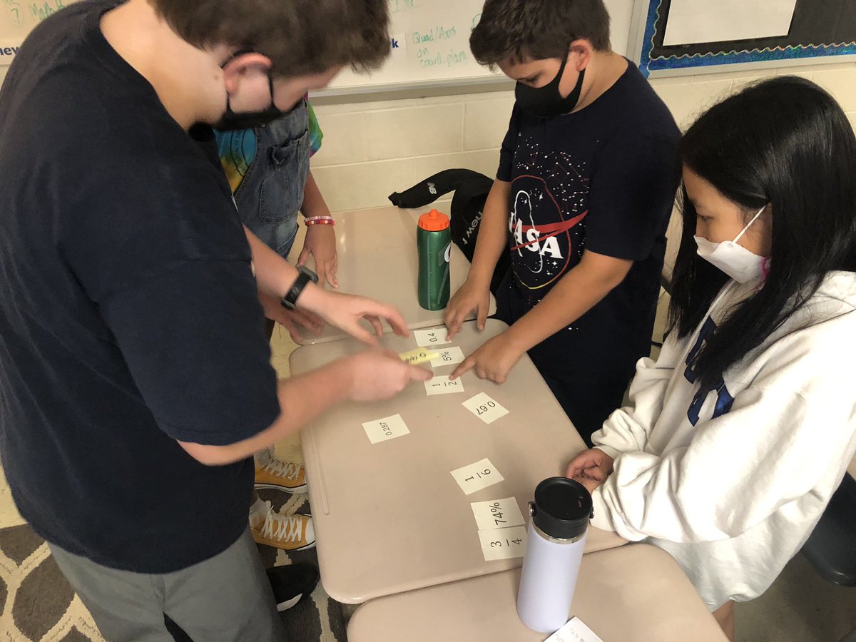 Speed ordering fractions, decimals, and percentages to try to earn that Achievement ROAR.  #FDP <a href="/JML_MS_Official/">JM Lunsford MS</a>