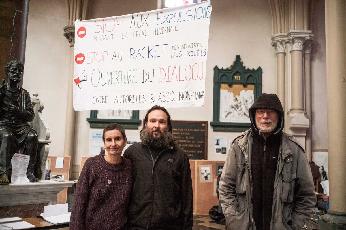 LouisWitter's tweet photo. [ REPORTAGE ]

« L’Etat se radicalise, nous aussi ».

À Calais pour @ashredaction j’ai passé une semaine avec les trois grévistes de la faim qui dénoncent les conditions de vie des personnes exilées à la frontière franco-britannique.

https://t.co/2l3401NGSA https://t.co/xd1mRnuq4d