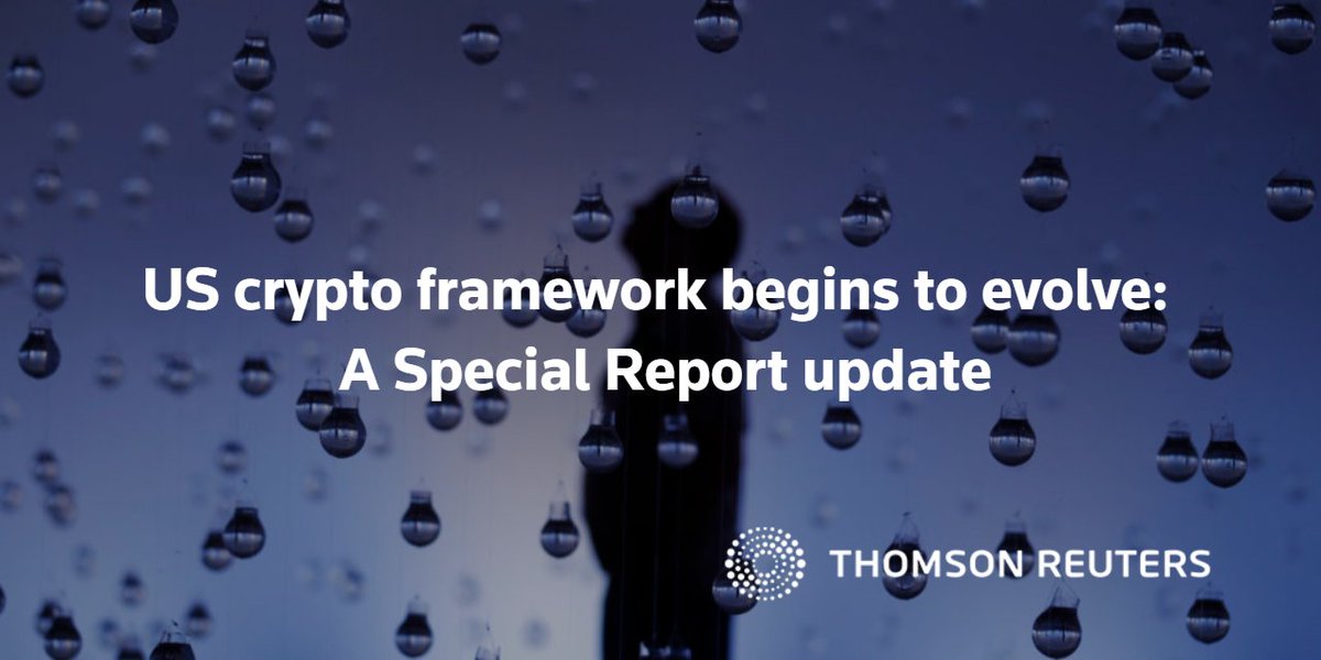 As the US regulatory landscape for cryptocurrencies and digital assets rapidly evolves, industry participants are keenly focused on every action, comment, or policy coming from regulatory agencies and lawmakers on Capitol Hill. 
Learn more > thomsonreuters.com/en-us/posts/in…

#Cryptos