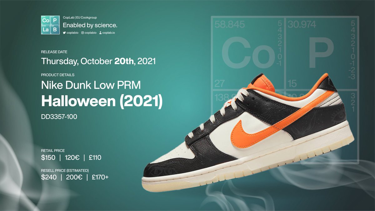 Spooky season is finally here! One of the Halloween related pairs is this Dunk Low launching tomorrow. What’s your thoughts on the pair?