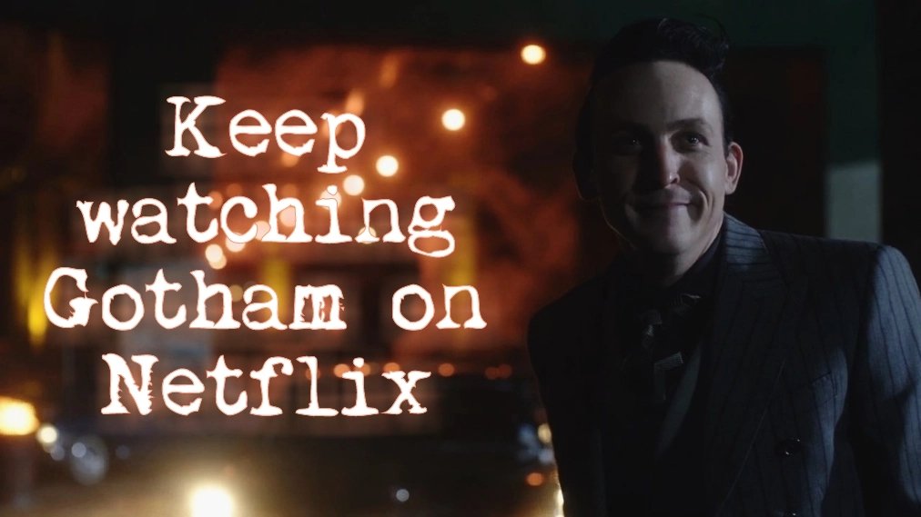 LongLiveGotham's tweet photo. Right now @netflix is ​​our best hope to #SaveGotham 
#Gotham @WarnerMedia @hbomax https://t.co/aPD4XnkCry