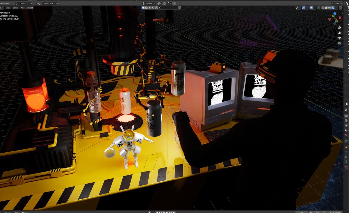 Holman__chris's tweet photo. Building scenes #blender #Blender3D #3dmodeling https://t.co/InYrnuXfBS