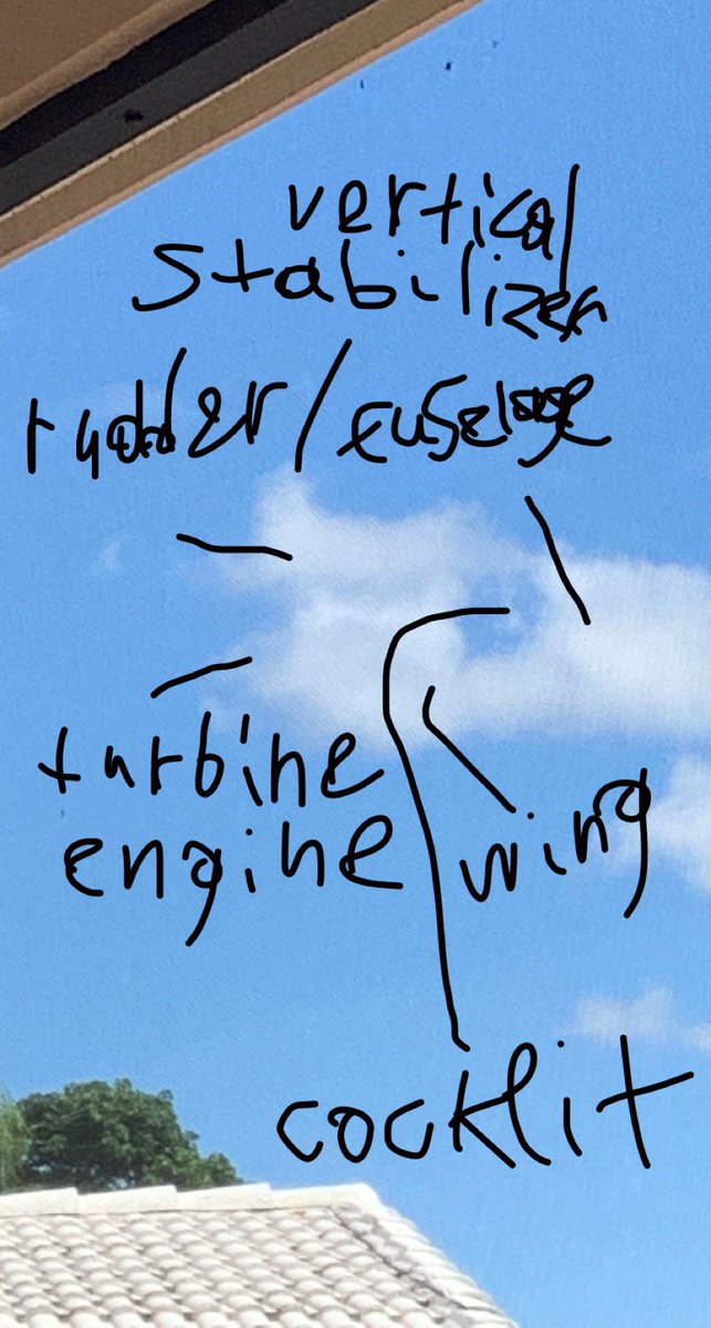 ChancellorYoda's tweet photo. #ship #cloudship #wings #engine #turbineengine #verticalstabilizer #rudder #fuselage #cockpit #blueskys https://t.co/dlzlY7R3cE