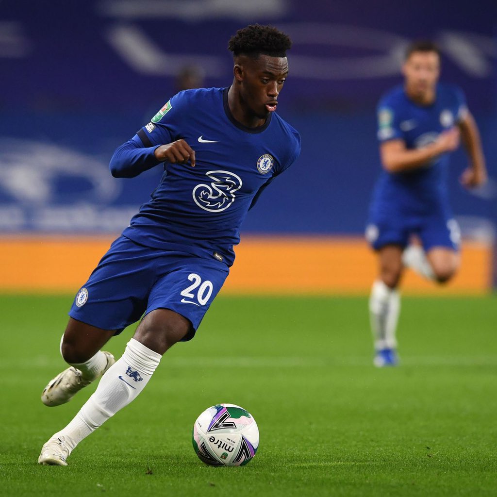 MozoFootball's tweet photo. 🔄23’ Kai Havertz replaced injured Romelu Lukaku.

🔄44’ Callum Hudson-Odoi replaced injured Timo Werner.

🅰️ Hudson-Odoi assists Kai Havertz.

⚽️ Kai Havertz scores. 

This partnership again. 👀 https://t.co/HZZXUp7UkR