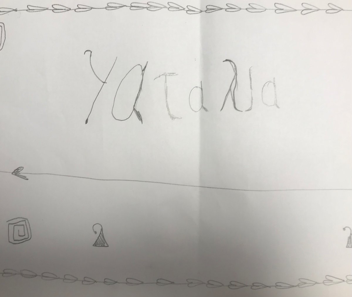 SomersHeath5's tweet photo. Here are some examples of work from our Greek day. We made Greek temples from straws. We also wrote our name with the Greek alphabet. Can anyone guess whose names these are? Also looking forward to finishing off our Minotaur labyrinths tomorrow. https://t.co/48xp6e5V92