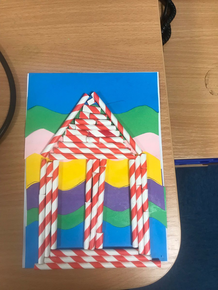 SomersHeath5's tweet photo. Here are some examples of work from our Greek day. We made Greek temples from straws. We also wrote our name with the Greek alphabet. Can anyone guess whose names these are? Also looking forward to finishing off our Minotaur labyrinths tomorrow. https://t.co/48xp6e5V92