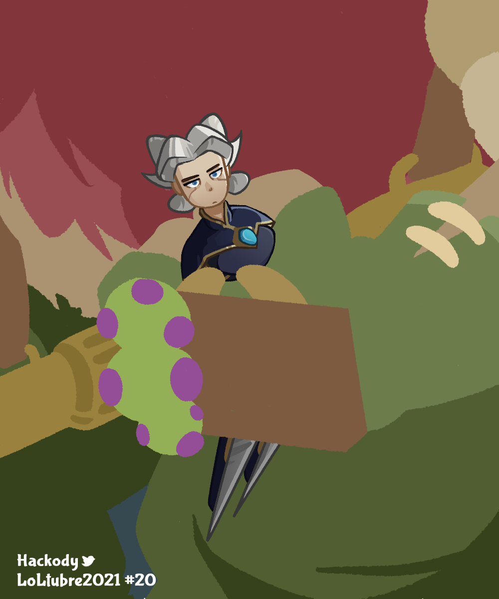 Hackody's tweet image. #LoLtubre2021 Día 20: Campeón que te cuesta más jugar. Siempre Camille.