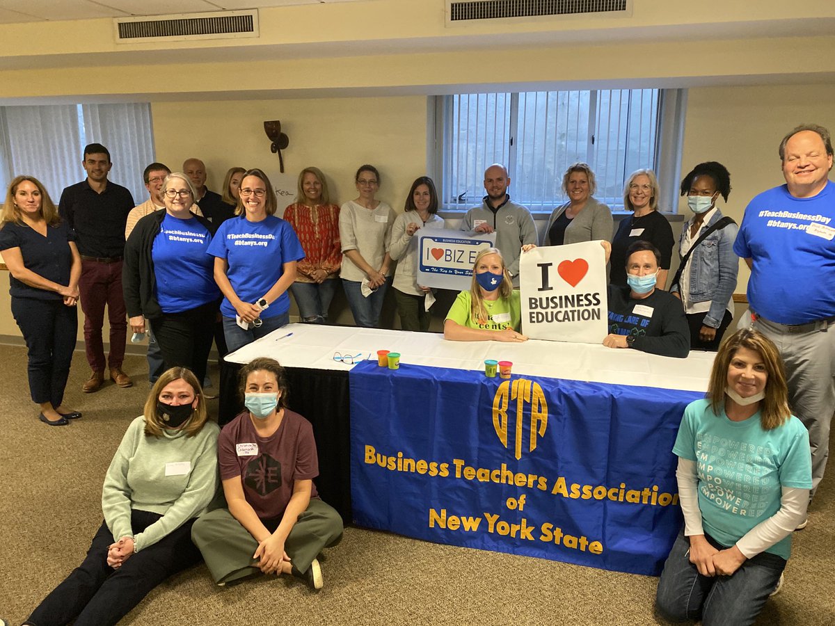 Teach Business Day 2021 with some of the best people I know! #btanys#teachempowered #cte