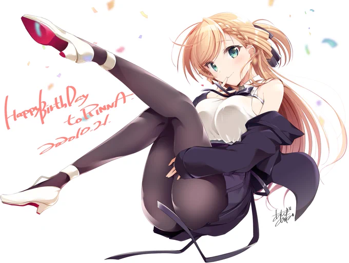 リンナ警部のお誕生日おめでとう…おめでとう… #一式さん #リンナ警部