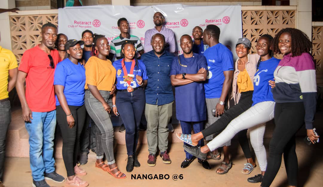 RctKawempe's tweet photo. With great pleasure we would like to welcome the new inducted members of @rct_nangabo and also congratulate our dear comrades to the new numbers added to the fraternity.

Can u Guess the kawempean in this photo? 

#nangabocharter @rct_nangabo @RotaractD9213 @Rotary https://t.co/wFbqbGwyDZ