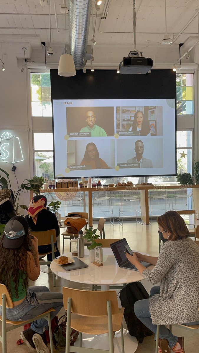 BrandonVision's tweet image. Thank you everyone for tuning into the #buildblackwithshopify event . I had an amazing time hosting our stellar merchants.  Let’s continue the conversation #BuildBlack @Shopify