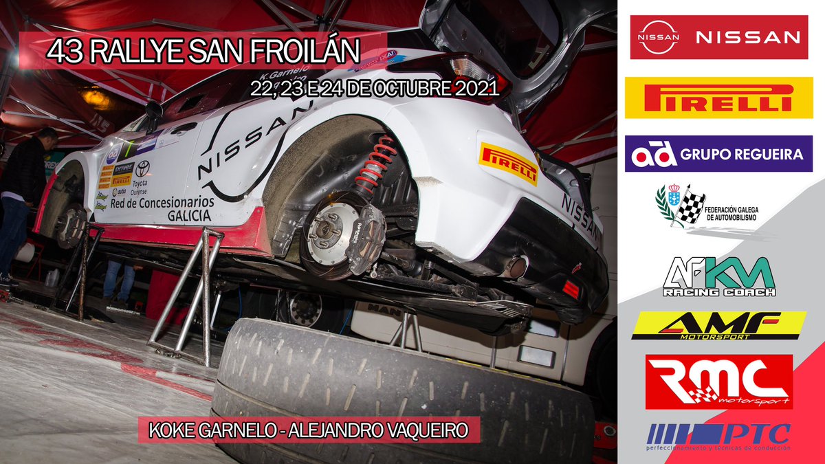 kokegarnelo's tweet photo. Dorsal número 7️⃣ para el Rallye San Froilán 🤘

Se presenta un rallye muy divertido 🤩 con mucha competencia entre los N5. Tocará hacer un rallye inteligente, con Alejandro Vaqueiro de nuevo a nuestra derecha 💪🏽

Nos vemos en Lugo 👉 https://t.co/DtA1V6ZjA1