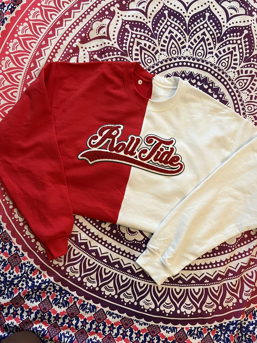 imonogrambyjayy's tweet photo. Alabama Roll Tide Chenille Sweatshirt❤️
#rolltide #alumni #universityofalabama #theuniversityofalabama #alabamagrad https://t.co/gTVbcv5joj