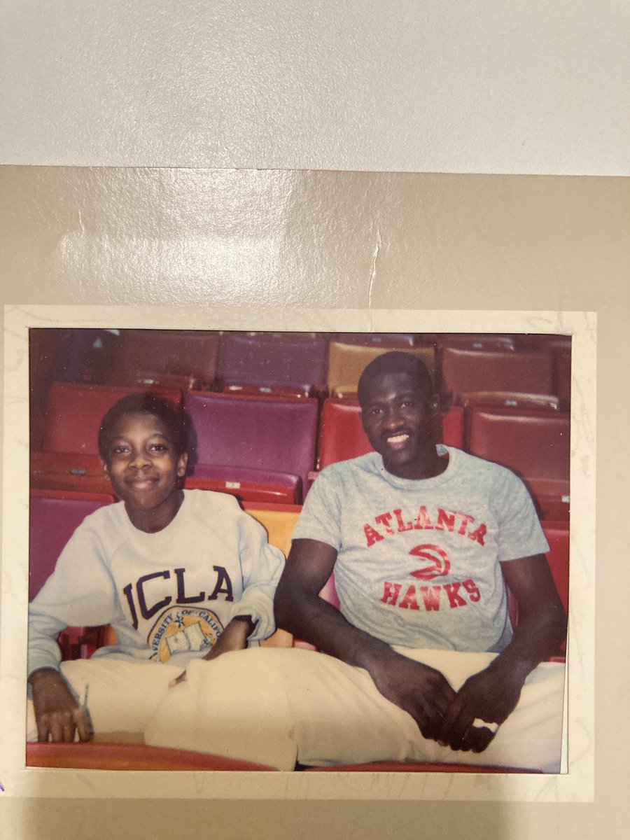 kevintaylor98's tweet photo. (I love my hometown Atlanta sports teams but notice the UCLA sweatshirt!). #atlantahawks #kevinwillis #treerollins #randywittman #dominiquewilkins #docrivers https://t.co/XWRo17PGfA