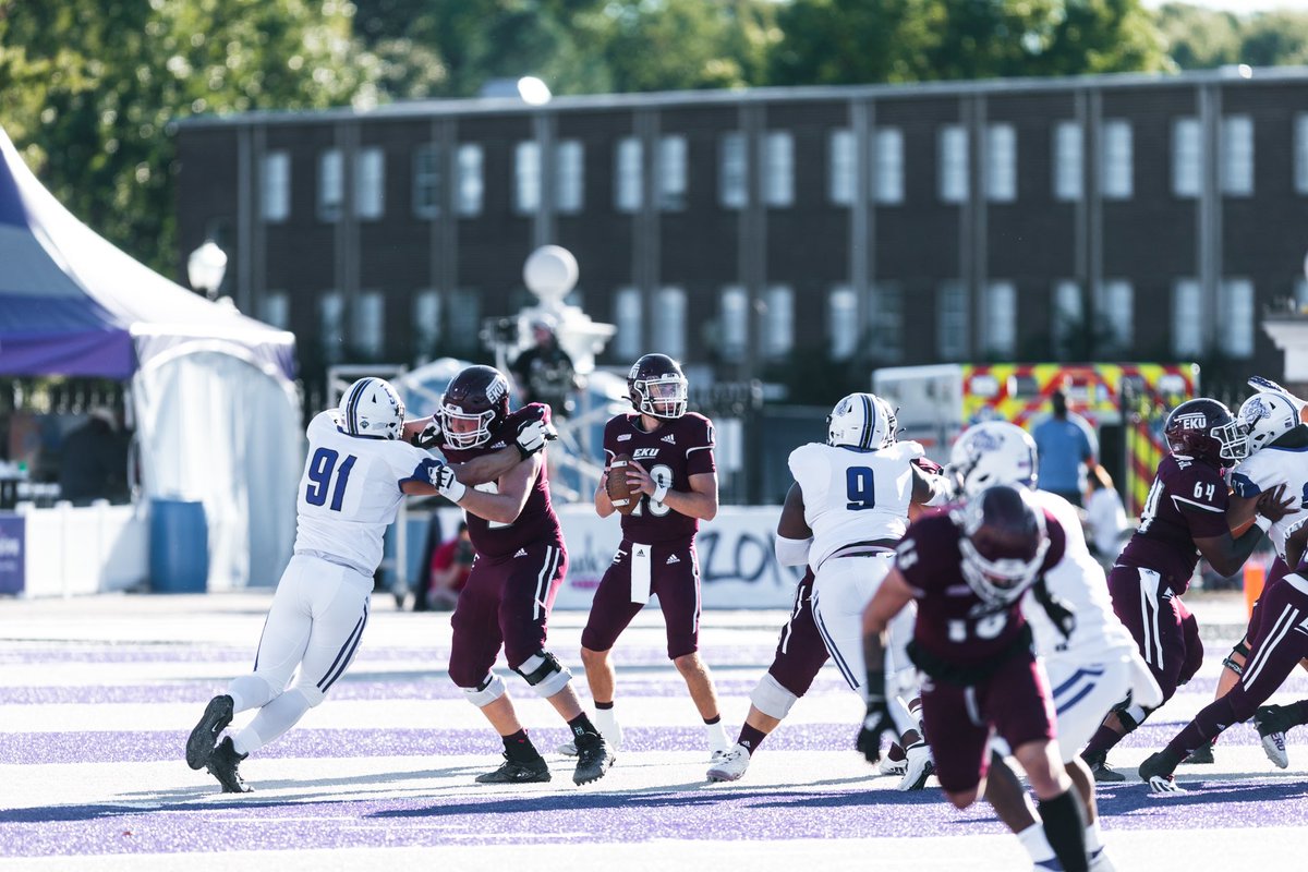 EKUColonelClub's tweet photo. The hottest ticket in town right now is @EKUFootball! 

Get your tickets for the Lamar game now!

Single-Game Tickets: https://t.co/WbN52mZVwU

RV Passes: https://t.co/ucspnP3xbK https://t.co/WEW7YiwEc5