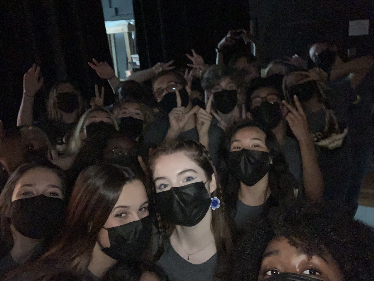 backstage selfies :)