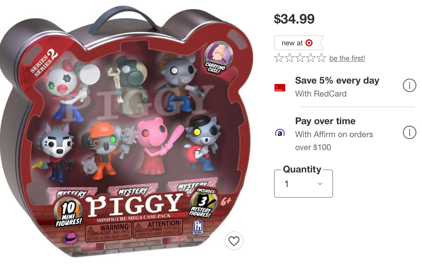 Piggy News on X PIGGY MERCH The Piggy 10pk Mini Figure Set is now available for 34.99. It includes 10 mini figures. https t EewjdyL8FB X