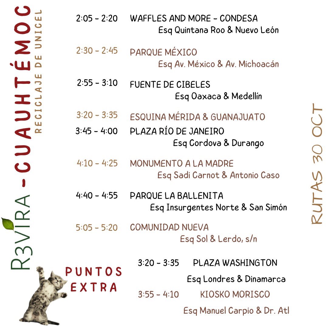 R3VIRA's tweet photo. Todos listos para las siguientes rutas, reciclaje de unicel ! https://t.co/hFA54vXmP7