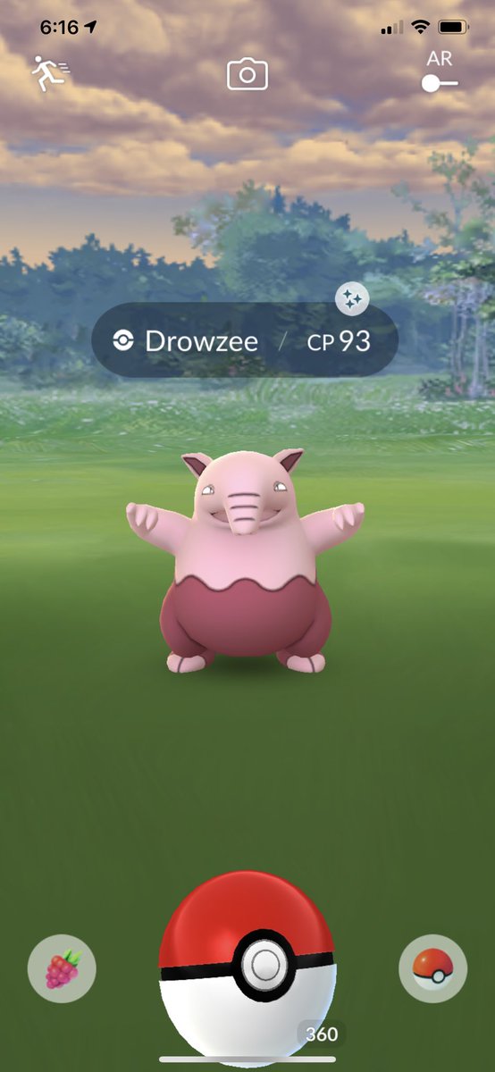 BloodyBishops's tweet image. So cute….always loved this shiny and tonight he decided to come visit me at home…. #PokemonGo #shinypokemon  #Drowzee
