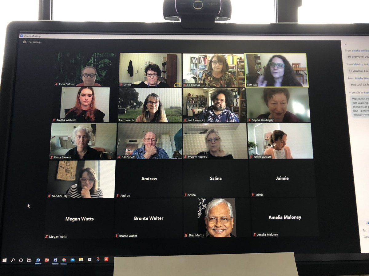 watts_lj's tweet photo. And we are off and running with the @ANZSWWER Advances Publishing Seminar 🙌 #socialworkwriting https://t.co/Fi6eVOAcaa