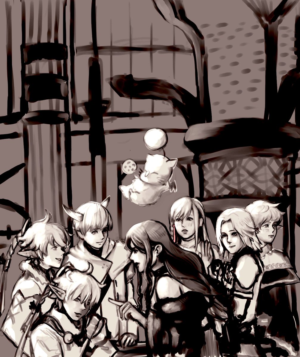 _faynish's tweet photo. @surfacage E-Tam-Pesi (born Sunny Gladdows), like Gatty grew up w/ his dad before being inducted @ the Fane. He &amp; the Leveilleurn't Twins are as close as siblings in MSQ, being the same age. He's an anxious but earnest lad, &amp; the moogle Pigmi Pogg is there to help guide him. etam.carrd .co https://t.co/aVgavetGyO