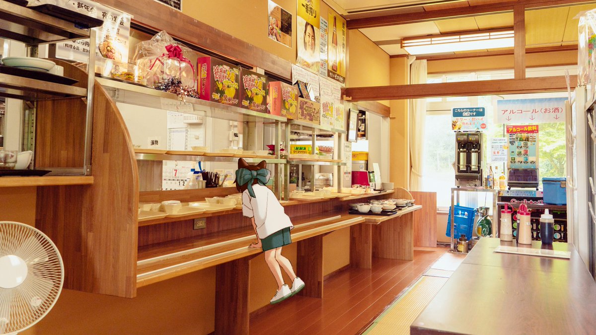marawd_'s tweet photo. 菅谷寺から少し北上して、道中声をかけてくれた人に勧められた誠食堂にやってきた。野菜や魚、デザートもなどが小鉢で綺麗に並べられていて、なんと食べ放題。本当に美味しく、ついつい食べすぎた https://t.co/Ep3Js75Zge