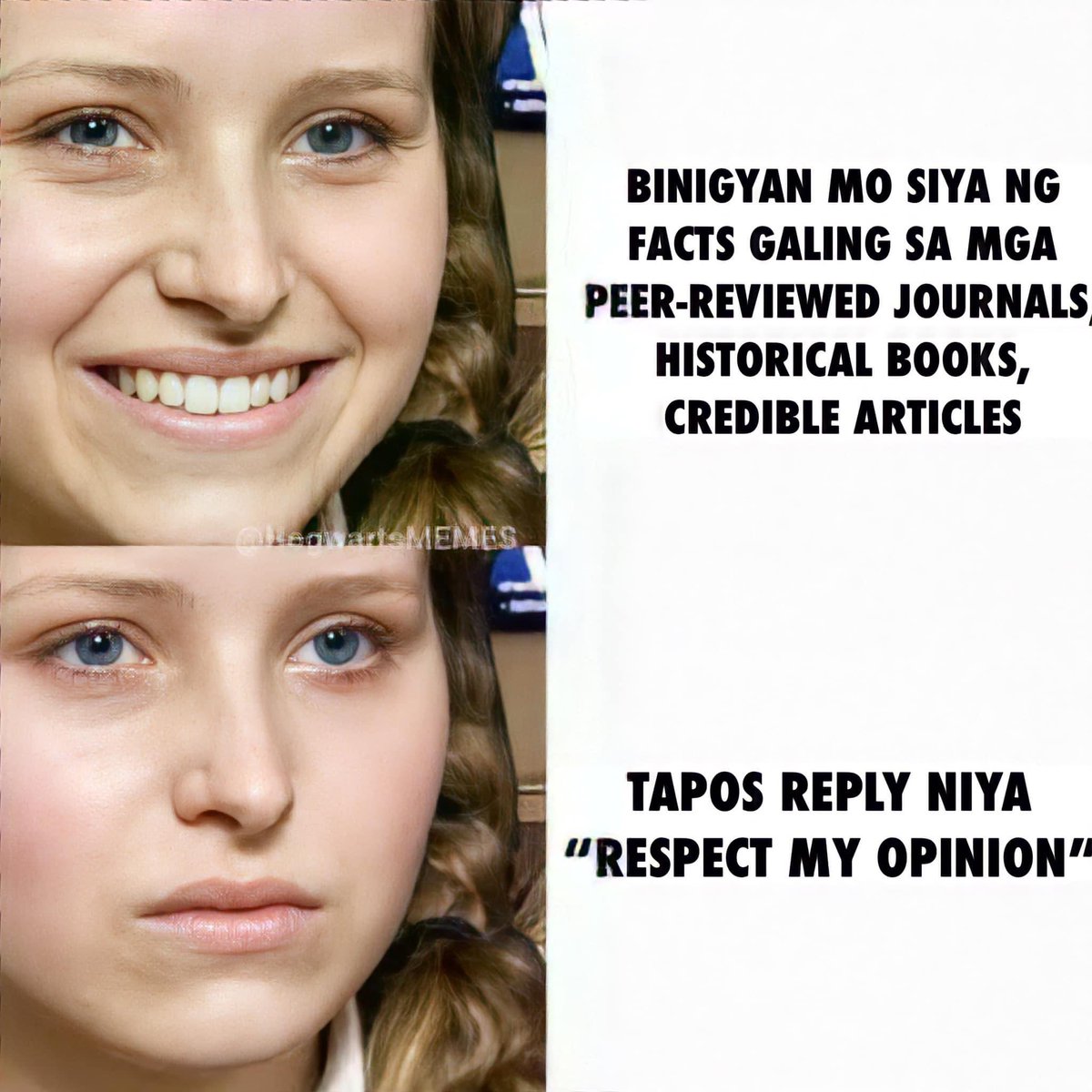 pearlymd19's tweet photo. Yung alagad nung anak ng magnanakaw. lol🤣 Di nagma-matter opinion mo tanga. https://t.co/oPC3RI1ayn