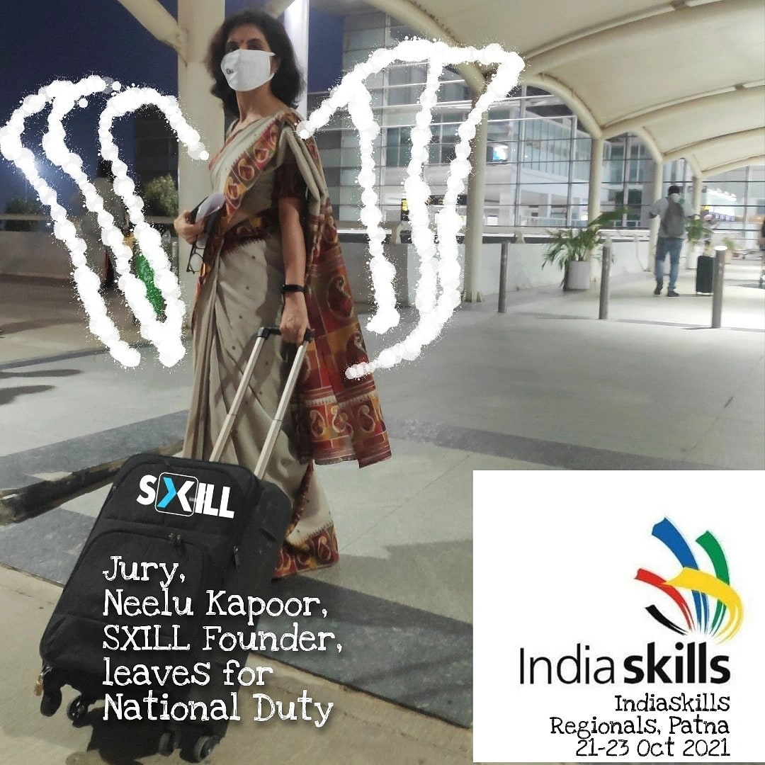 virtualciti's tweet photo. Jury, Neelu Kapoor, SXILL Founder, leaves for National Duty at IndiaSkills Regionals at Patna
#mescindia #indiaskills #worldskills #asiaskills #patna #neelukapoor #sxill #sxillschool #graphicdesign #graphics #graphicdesigncourse #graphicdesignprogram #graphicdesigninstitute https://t.co/HRg1dW8kI6