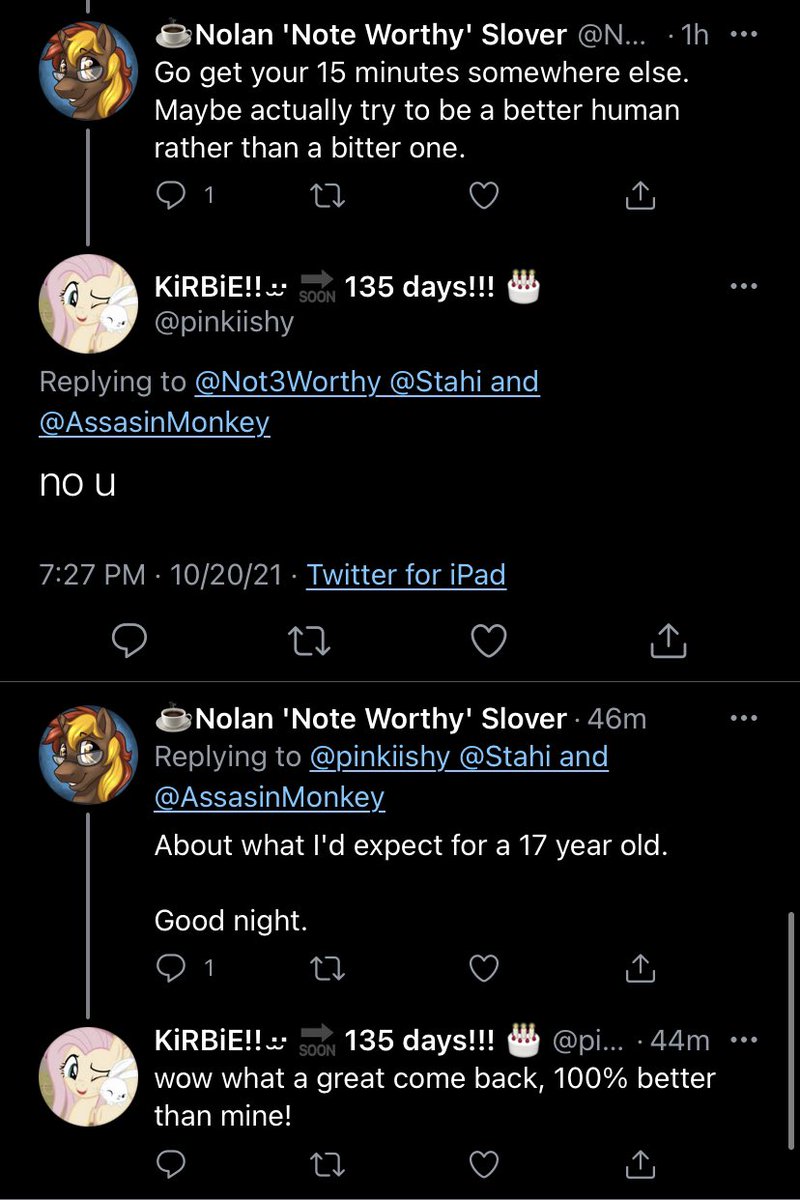kilxyu's tweet photo. @woot_master lol their only comeback is “no u”, no surprise here https://t.co/Z52xPegVqW