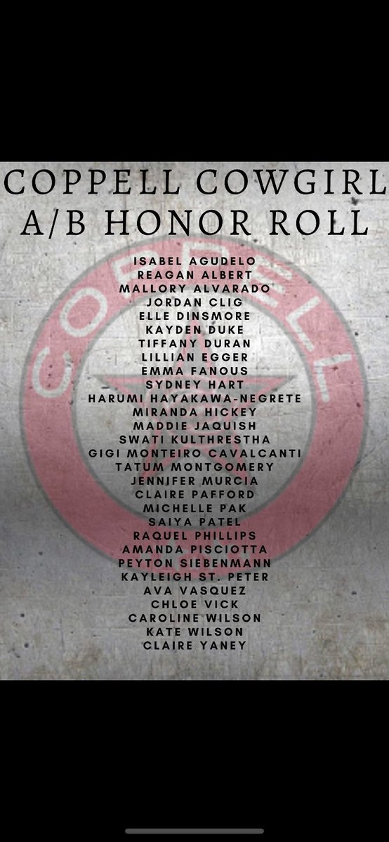 CoppellCowgirls's tweet photo. Congratulations to these standout students! 📚⚽️ https://t.co/kI2BVIB6fW