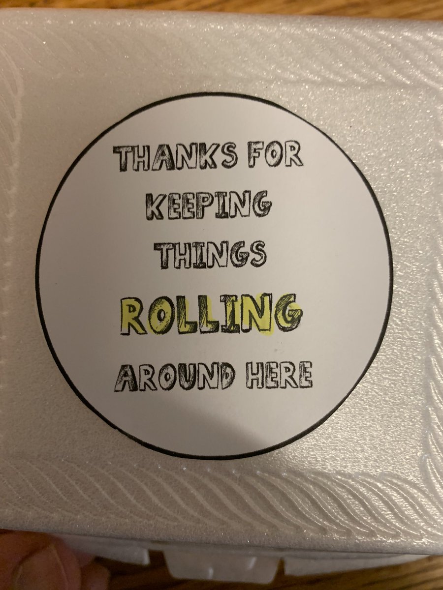 RodHinck's tweet photo. THANK-YOU @heathermp79 for the treat. After a crazy day, it feels so good to be appreciated. One big glass of milk, this beauty, and huge smile on my face! #NSMSRocks #seviersdstrong https://t.co/nOvPAMmyCD