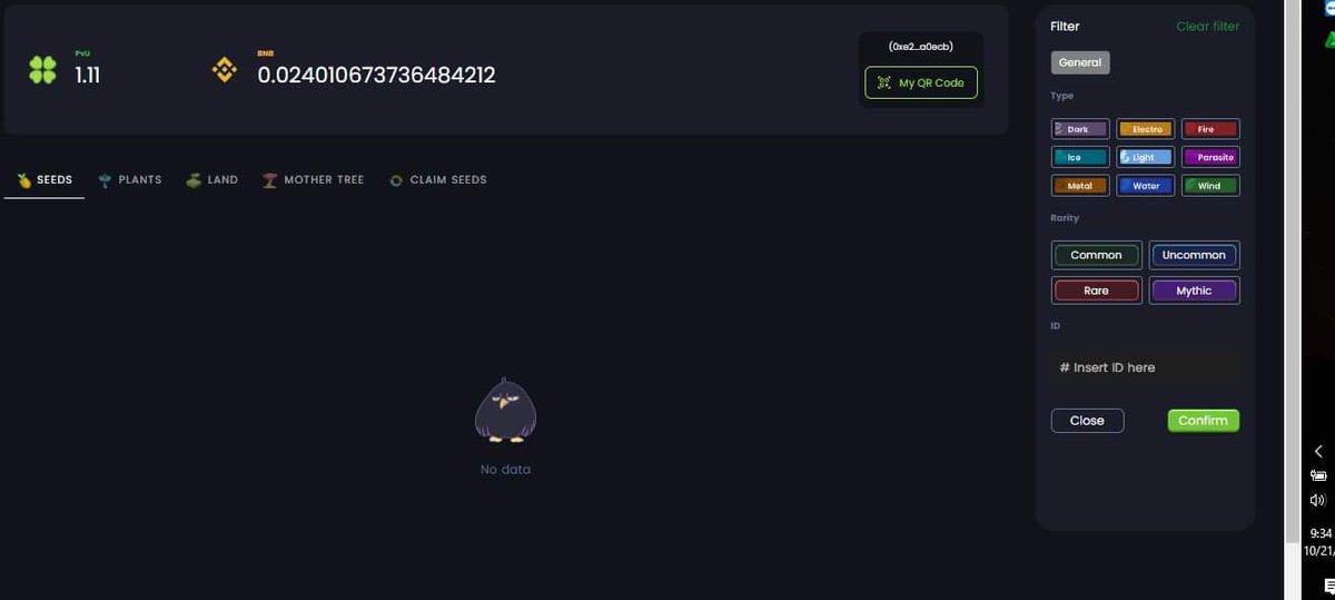 onlygraceme's tweet photo. @vs_nft Help!!! I just claimed my seed but its not showing 😭😭 Help mee https://t.co/2x44j3DLRZ